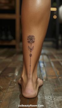 30+ Small Foot Tattoo Ideas for Girls in 2024