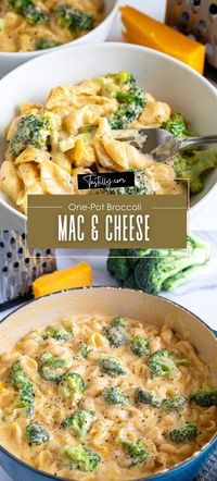 30-Minute One-Pot Broccoli Mac & Cheese – Tastilly