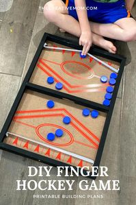 DIY Finger Hockey Game