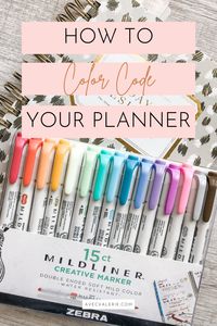 How to Color Code Your Planner - LIFESTYLE - Fashion Potluck