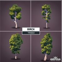 Graysun | Minecraft Builds | 🌳 Birch Trees - Minecraft 💾 Comment "Download" for my Patreon link. 📘 ‣ Minecraft Birch Tree assets ⛏ ‣ Built on Minecraft Java 1.21 🌅… | Instagram