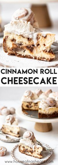 Cinnamon Roll Cheesecake