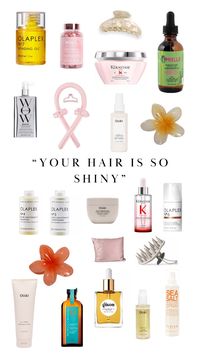 Haircare, shiny hair, Olaplex, Kerastase, Mielle, Ouai, healthy hair, hair treatment, hair oil, hair growth, hair mask, conditioner, shampoo, leave-in conditioner, bond maintenance, scalp care, styling, hair vitamins, luxury haircare, hair accessories, clips, scrunchies, silk pillowcase, nourishing, moisturizing, frizz control, hair texture, curl care, shine, salon quality, self-care, beauty routine