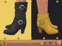 Seasons Boots Long & Short by Elfdor by via elfdor.com | Shoes - Boots - Booties | BGC | Sims 4 | TS4 | Maxis Match | MM | CC | Pin by sueladysims