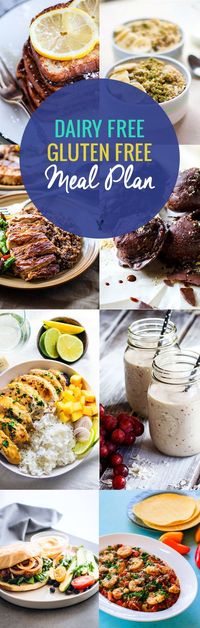 Dairy Free, Gluten Free Meal Plan Recipes. Should You Try Eating Dairy Free?