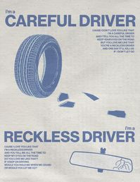 Poster design inspired by Reckless Driving by Lizzy McAlpine ; made by @weakentolove on pinterest