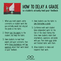 Delaying the Grade: How to Get Students to Read Feedback