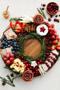 Christmas Wreath Charcuterie