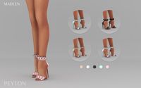 Source: Tumblr | Female Fashion | Shoes | Heels | BGC | Sims 4 | TS4 | Maxis Match | MM | CC | Pin by suepixels