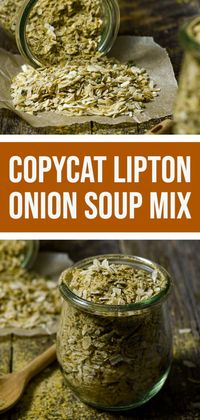 Copycat Lipton Onion Soup Mix Recipe - Shane & Simple