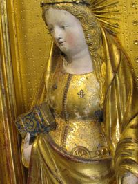 1391-1399 Altarpiece, Musee des Beaux-Arts, Dijon https://photos.google.com/share/AF1QipOLwjpuJiaMSZuzSGMFukCmGjvXJSxNafE12RYaVpHP7fm58iL3f8-dUYuCYUsLew?key=SWc2aEtpeXcxWmlodm9vazRJcnlDTzV0elMzb0lB