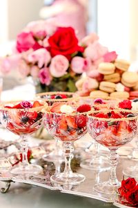 Elegant Fruit Cups with Vanilla Citrus Sauce Recipe - Randi Garrett Design