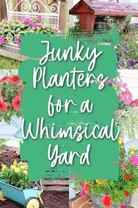 Summer is a dangerous time because EVERYTHING starts to look like potential planters to me. But clearly I'm not the only one- because there are SO MANY ideas for unique and upcycled planters out there.