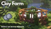 Clay Farm | Minecraft Tutorial | Java & Bedrock [1.20.2]