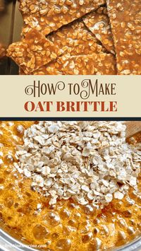 Oat brittle is a fabulous idea for gift giving over the holidays, especially for nut allergy sufferers who can rarely indulge in any kind of brittle! Nut lovers will be happy, too!