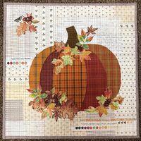 Butterfly Threads: The Great Pumpkin Collage