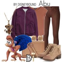 Abu by leslieakay on Polyvore featuring A.P.C., H&M, Koral, Spacecraft, disney, disneybound and disneycharacter