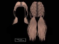 HOWE HAIR 50 swatches; No mesh needed; HQ mod... - Phoenix-Sims