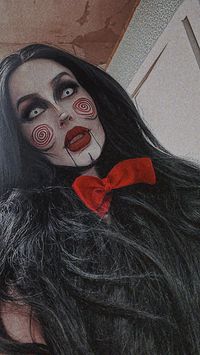 Billy The Puppet Makeup Look