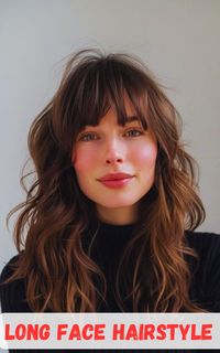 Get a sleek and sophisticated look with these hairstyles designed for long faces. Whether you prefer straight, wavy, or curly, find the perfect style to enhance your elegance.