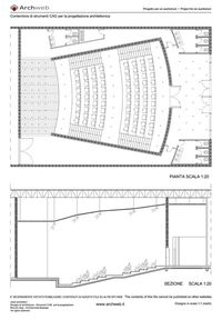 rectangular auditorium plans