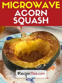 Recipe This | Microwave Acorn Squash