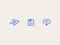 Intercom product icons by Matt Yow