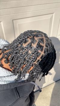 Retwist/ boy hair / twist / black boy hair /hair ideas/ braider/ hairstylist / two strand twist/locs