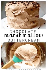 Chocolate Marshmallow Buttercream