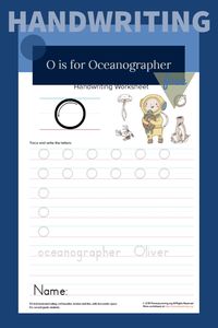 Oceanographer Oliver is here to help your students practice the Uppercase Letter O! #literacy #worksheets #handwriting https://primarylearning.org/worksheet/uppercase-letter-o/?utm_source=pinterest&utm_medium=social&utm_campaign=manuscript_handwriting&utm_term=uppercase_letters&utm_content=letter_o_occupations