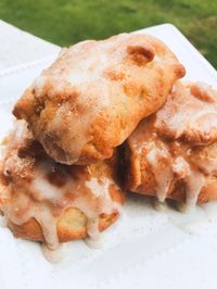 Air Fryer Apple Fritters