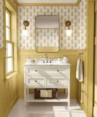 22 Yellow Bathroom Ideas to Brighten Your Home