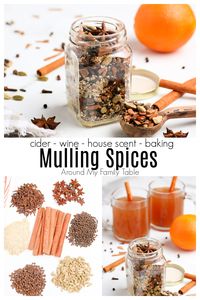 My Mulling Spices Recipe is perfect for fall. It has all the spices you think of when you think of fall, like cinnamon, allspice, cloves, cardamon, and more. via @slingmama