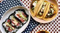 Taneisha Morris' Sushi Tacos and Coconut Shrimp Tacos