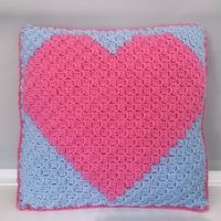 C2C Heart - Free Graph & Crochet Pattern - Hookfully