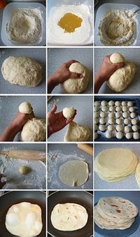 How to: easy flour tortillas. @Christina Karimi