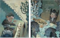 Illustrations by Mary Grandpre.    "The Noisy Paint Box," by Barb Rosenstock.  https://www.kirkusreviews.com/book-reviews/barb-rosenstock/the-noisy-paint-box/