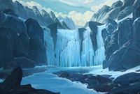 ArtStation - ice Falls, HA KO