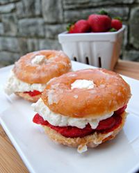 Strawberry Shortcake Donut