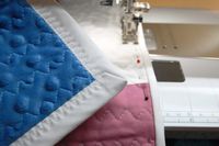 Minky Backed Patchwork Baby Quilt | WeAllSew