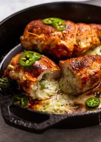 Jalapeno popper stuffed chicken