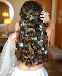 For Mehendi Hairstyles - 20 Amazing New Mehendi Hairstyles For 2021 Brides ! - Witty Vows