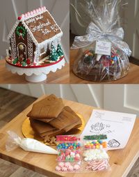 Fresh-baked Gingerbread House Kits!