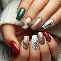 #xmasnails #christmas #christmasnails