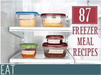 Make Ahead Meal Inspiration - Freezer Meal Recipes