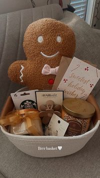 Christmas gift basket