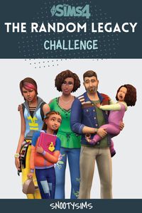 The Sims 4 random legacy challenge is one of the most popular challenges out there. You create a sim with a family that is purely governed by sheer chance.