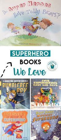 Superheroes – 5 Books We Love | Sandbox Academy Superhero Picture Books