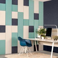 Sound loves to bounce off of walls, hardwood floors, and surfaces - hardly a recipe for stellar productivity. Whether in your home office or at work (someday), purposely placed acoustic solutions are key to maintaining focus and comfort.