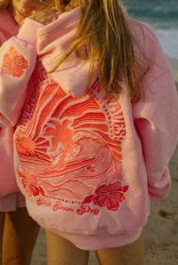 Sunset Glow Oversized Hoodie — My 3D Hoodie